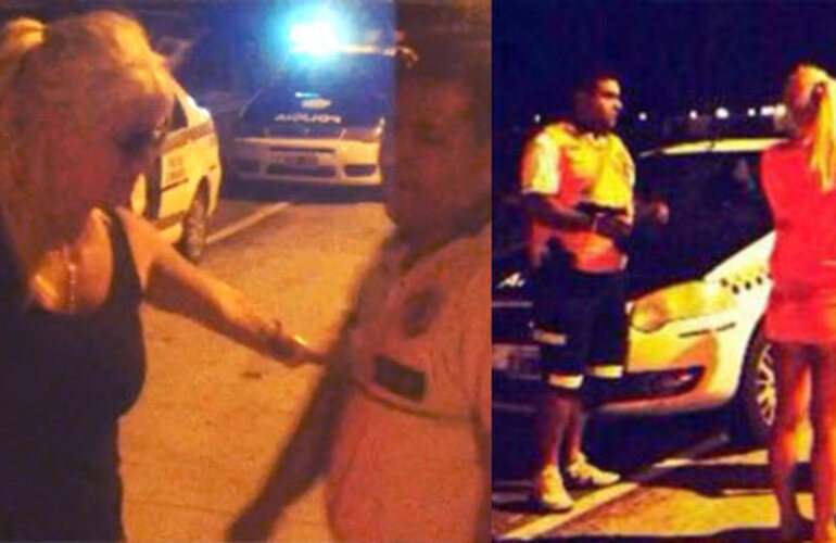 Wanda impactó a los agentes con su simpatía pero terminaron castigados.