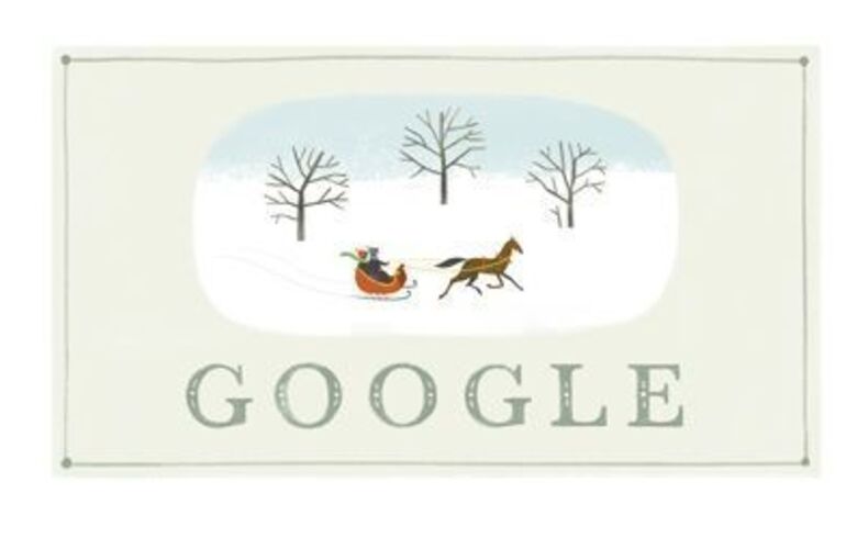 Imagen de Felices fiestas: el doodle de la fecha de Google