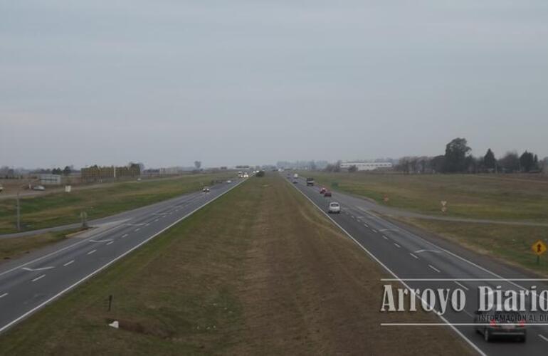 Foto: Autopista a la altura de Arroyo Seco