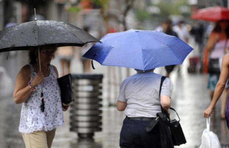 Imagen de Rige para buena parte de la región un alerta meteorológico por tormentas fuertes