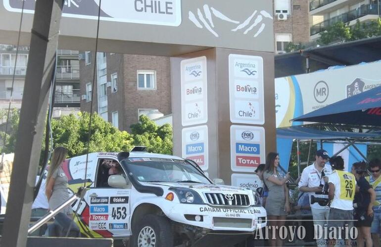 Imagen de Emotiva fiesta del Rally Dakar en Rosario