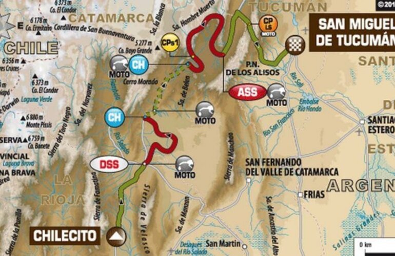 Imagen de Dakar 2014: El Rally cumplirá la quinta etapa, la más larga de la competencia