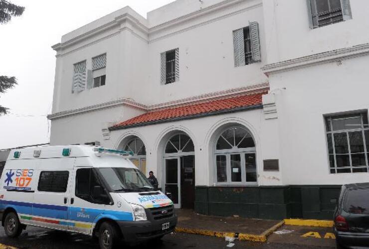 El Hospital Roque Sáenz Peña, donde es atendido el chico que fue baleado en Seguí y Grandoli. Foto: A. Celoria. La Capital