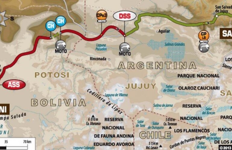 Imagen de Dakar, d&iacute;a 7: luego del retraso, los pilotos parten rumbo a Bolivia