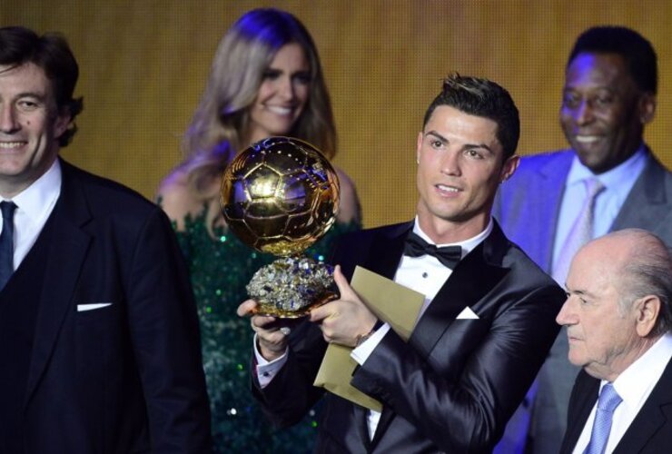 Imagen de Cristiano Ronaldo ganó el Balón de Oro