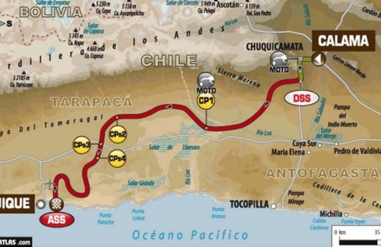 Imagen de Dakar 2014: Novena etapa de la competencia