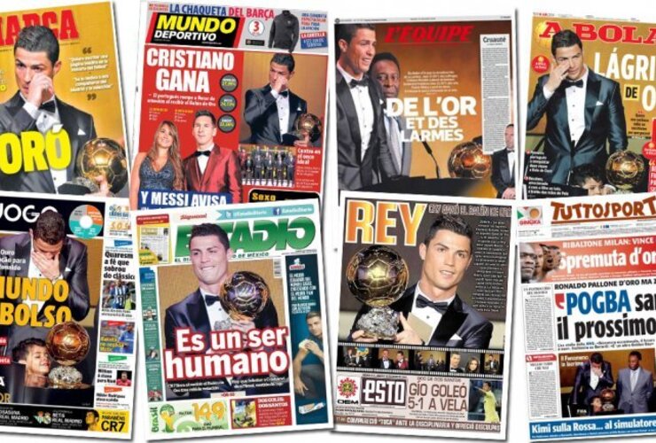 Imagen de Repercuciones: Todos hablan de Cristiano Ronaldo y sus "lágrimas de oro"