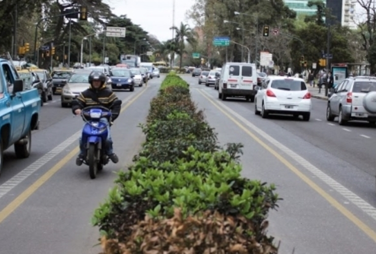 Conducir en las bicisendas, una infracción grave.