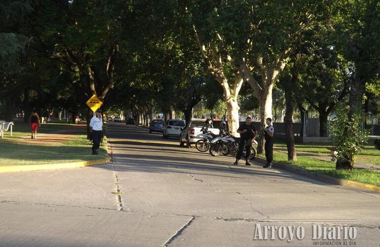 Uno de los controles se realizó sobre el Bv. Mansueto Maiorano al 600