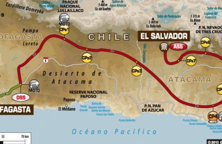 Imagen de Dakar 2014: Día 11, la batalla por la victoria se dirime en el desierto