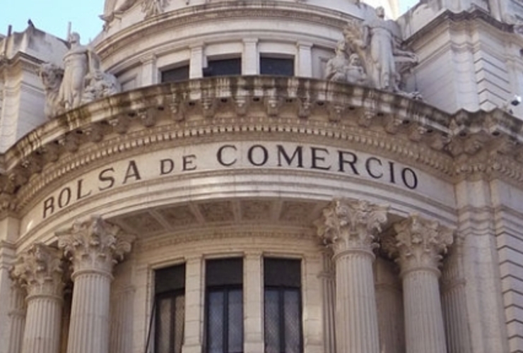 Los empleados de la Bolsa se llevaron un susto al llegar al edificio de Córdoba y Corrientes.
