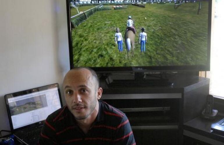 Imagen de Crean un videojuego que acompa&ntilde;a la terapia asistida con caballos