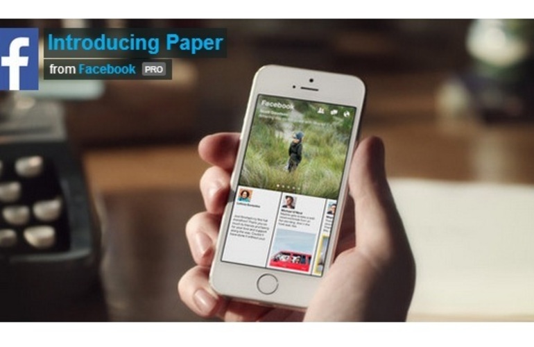 Imagen de Facebook presenta Paper, una alternativa a su aplicación convencional para smartphones