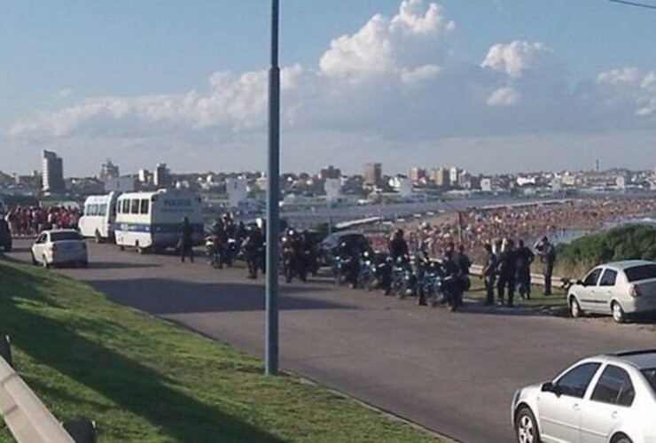 Imagen de Mar del Plata: Más de 20 detenidos en la previa del clásico platense