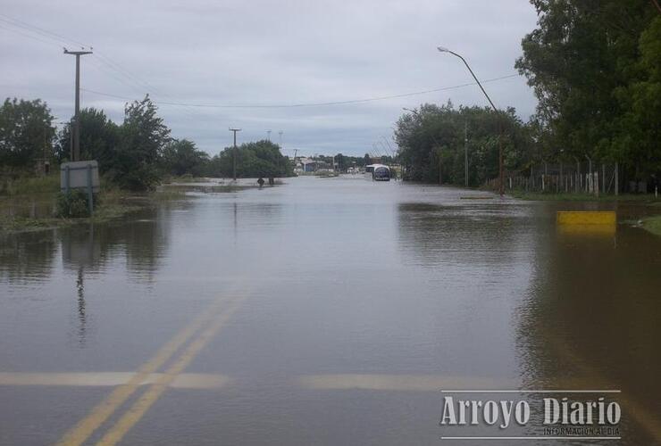 El 19 de diciembre de 2012, como consecuencia de las intensas lluvias, nuestra ciudad sufría el desborde del Arroyo Seco. Foto: Archivo AD