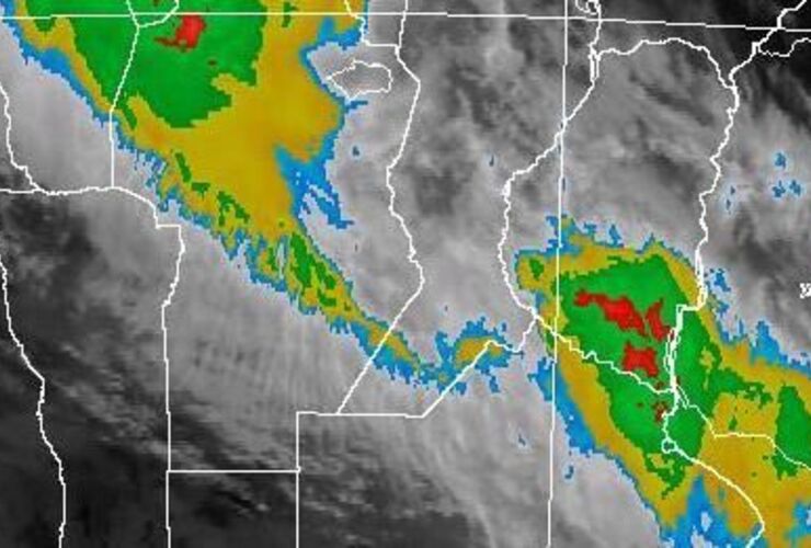 Foto: Servicio Meteorológico Nacional, imagen de radar