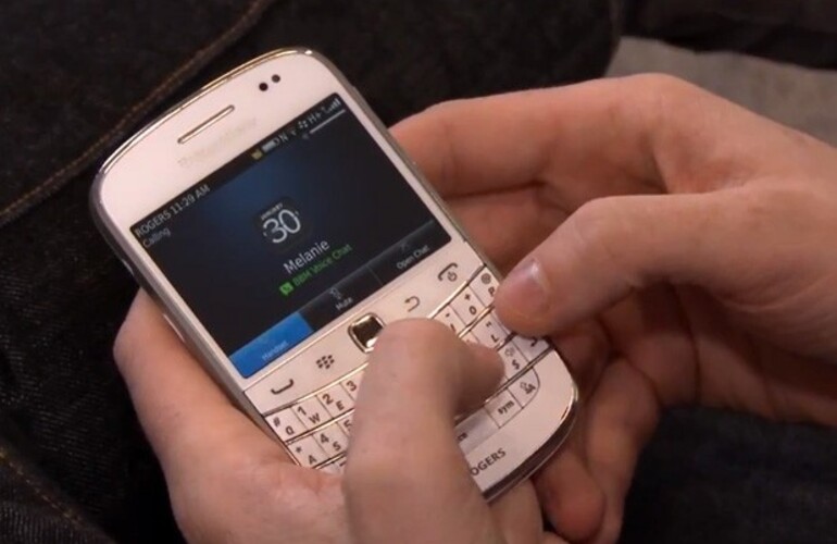 Imagen de Llega Blackberry Messenger con llamada de voz integrada