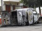 Imagen de Salida de bomberos por el incendio de un vehículo