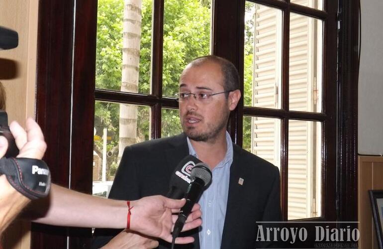 Intendente Dar&iacute;o Gres. Foto: Archivo AD