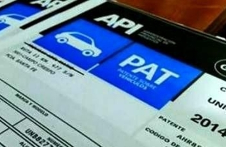 Imagen de Atención: algunas facturas de las patentes de autos vienen con errores