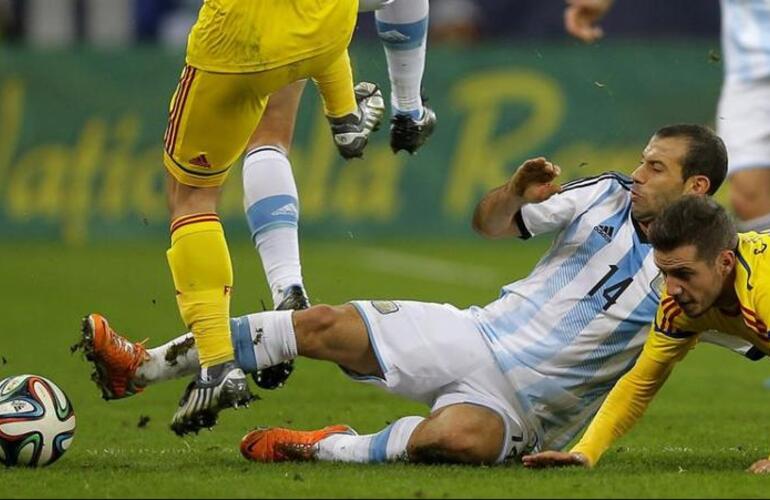 Mascherano en acci&oacute;n