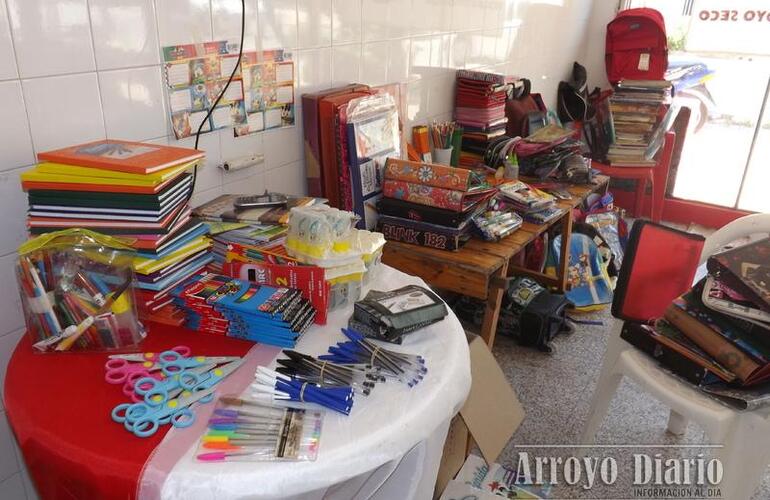 Estas son algunas de las donaciones que realizó la comunidad de Arroyo Seco