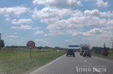 La visibilidad en la ruta estaba en óptimas condiciones esta mañana