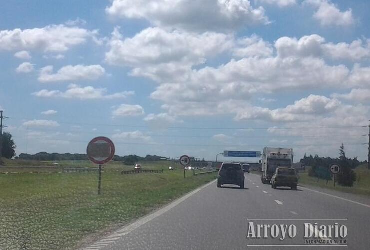 La visibilidad en la ruta estaba en óptimas condiciones esta mañana