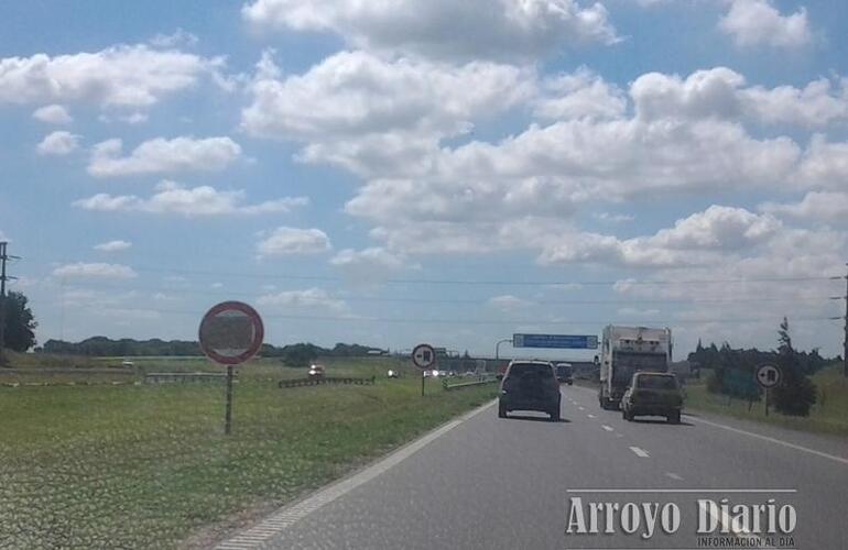 La visibilidad en la ruta estaba en óptimas condiciones esta mañana