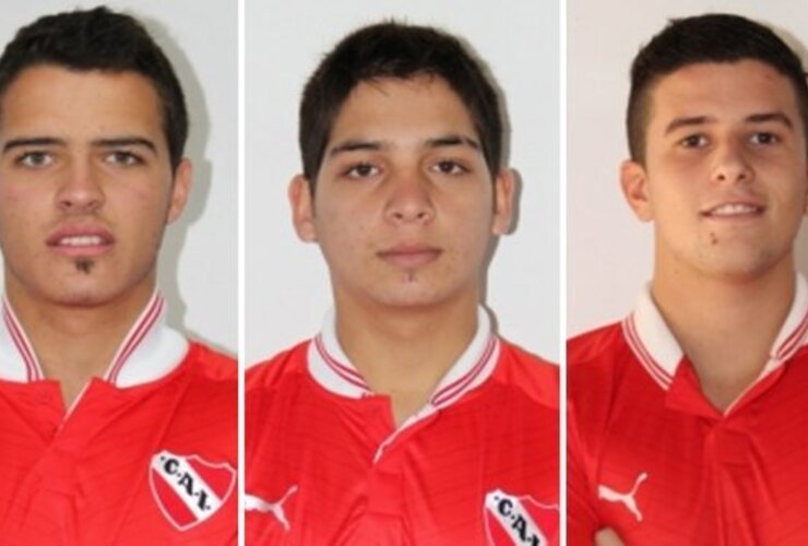 Alexis Z&aacute;rate, Mart&iacute;n Ben&iacute;tez, Nicol&aacute;s P&eacute;rez