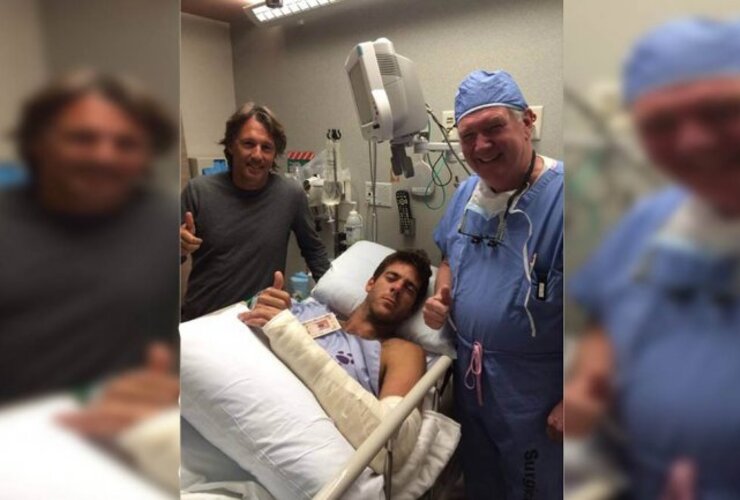 Imagen de Del Potro volvi&oacute; al pa&iacute;s: "Operarme fue la mejor decisi&oacute;n"