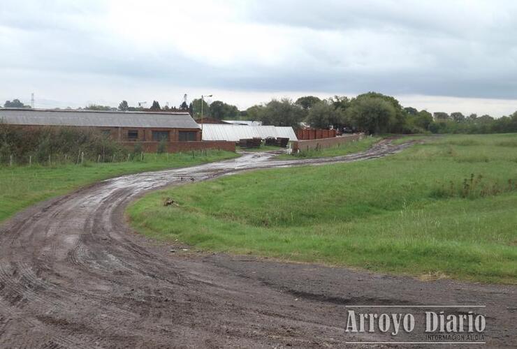 Ingreso al Paraje "El Ombú"