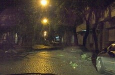 Imagen de Feroz tormenta afectó Rosario