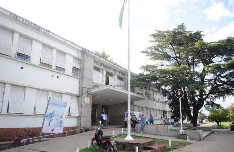 El hospital Eva Perón de Granadero Baigorria, donde asistieron a la víctima