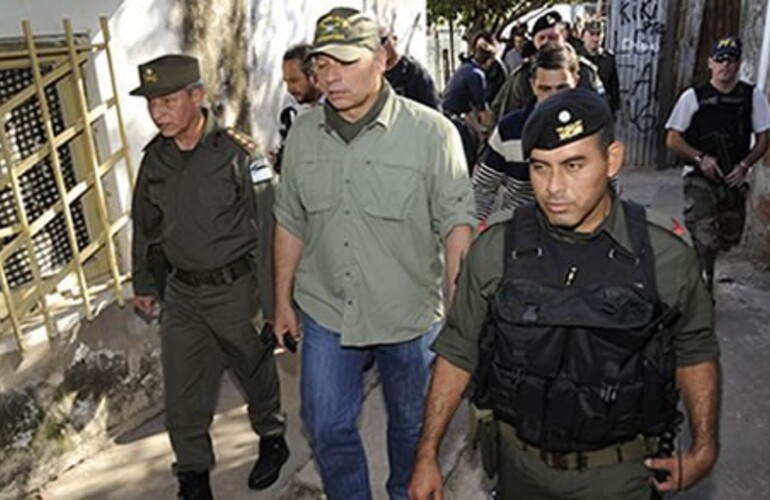 Imagen de Berni pidi&oacute; a Rosario que arrase los b&uacute;nkeres con topadoras