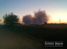Imagen de Incendio en el basural del Paraje "El Ombú"