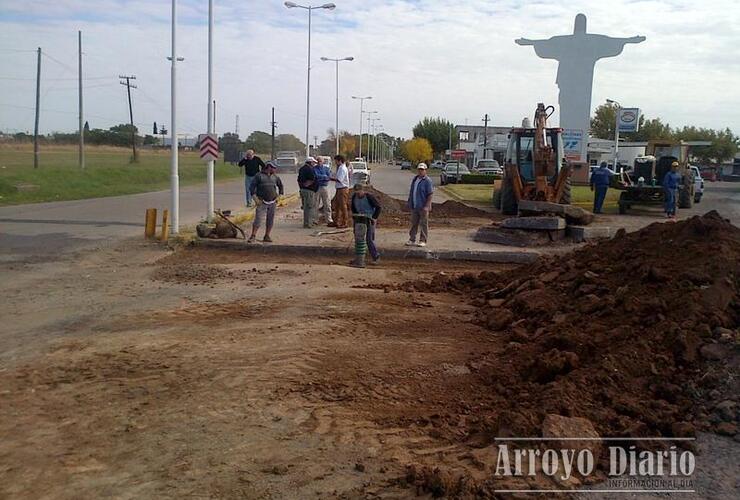 Los trabajos comenzaron en la mañana de este jueves