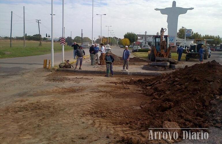 Los trabajos comenzaron en la mañana de este jueves