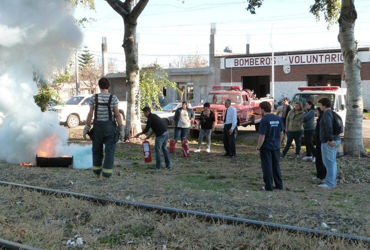 Foto: Facebook Bomberos Arroyo Seco