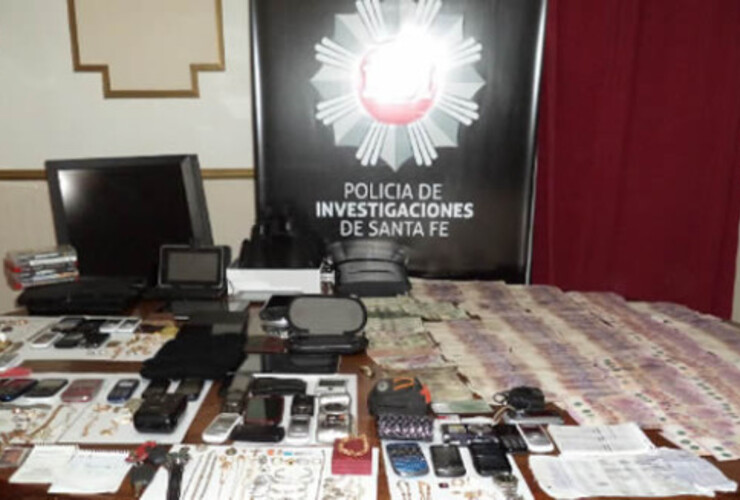 El allanamiento en Arroyo Seco tuvo lugar en un domicilio de Gaboto al 700. Foto: LT3