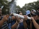 Imagen de Masiva marcha a favor de la despenalización de la marihuana
