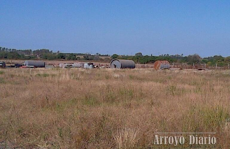 El predio donde funcionará el centro de procesamiento de NFUs está ubicado en cercanías del Paraje El Ombú