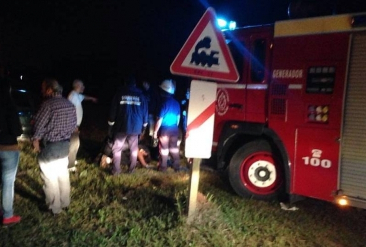 La mujer del segundo accidente se desmayó luego del impacto. Foto: Periodicotodos.com