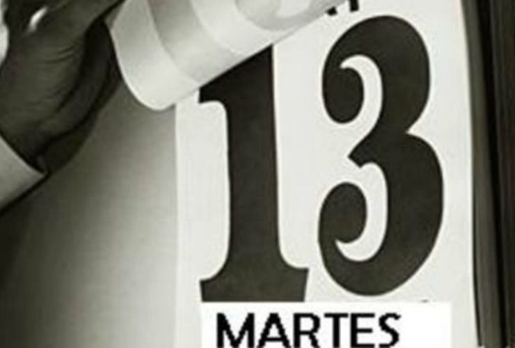 Imagen de Martes 13, sinónimo de ¿Mala suerte?