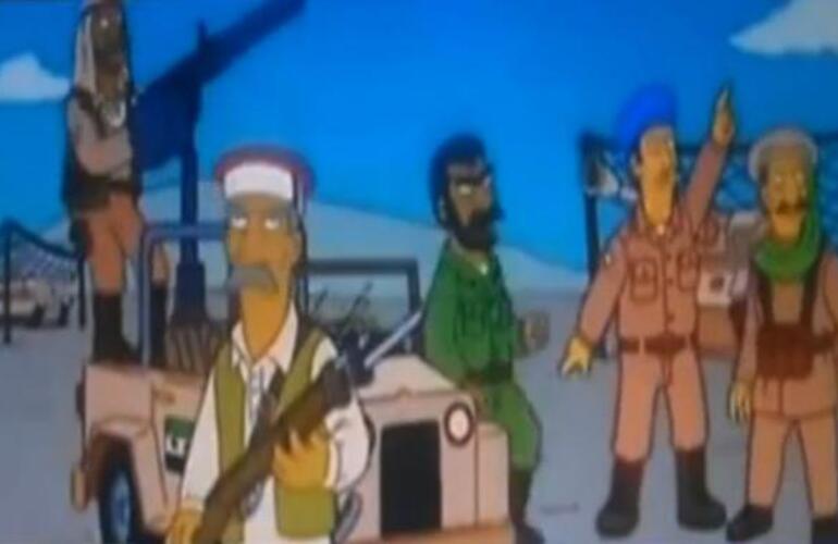 Imagen de Informativos egipcios afirman que un capítulo de "Los Simpsons" prueba que EEUU provocó la guerra en Siria