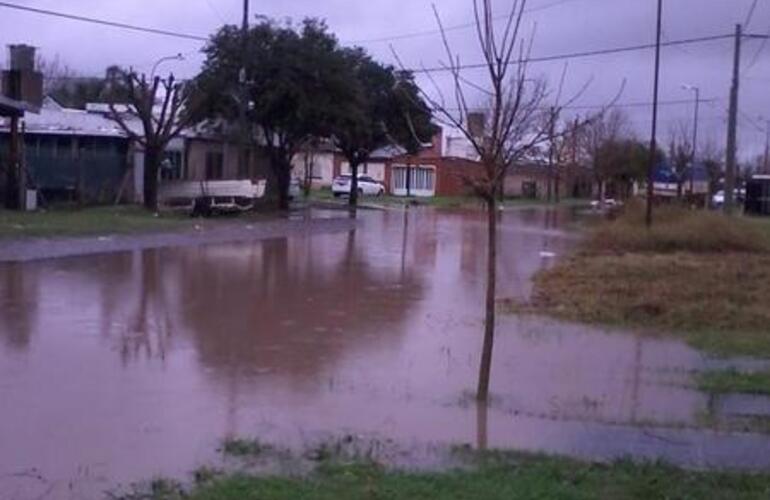 Imagen de Barrio anegado por el temporal