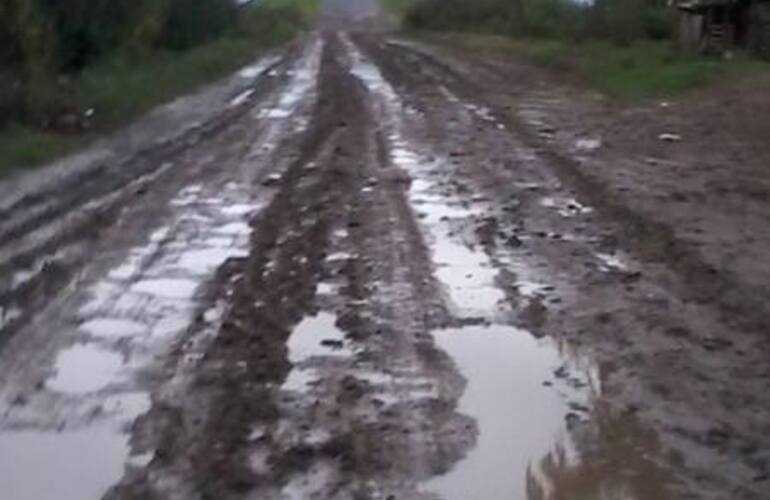 Imagen de El barrio "El Ombú" intransitable