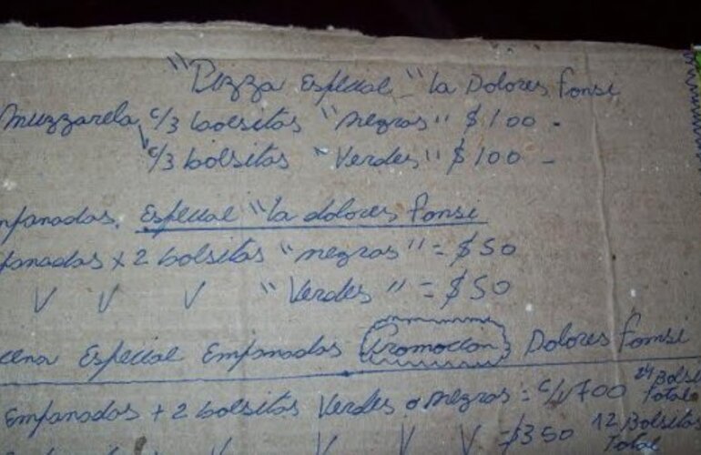 Imagen de "La Especial Dolores Fonzi": una pizzer&iacute;a repart&iacute;a droga con el nombre de la actriz