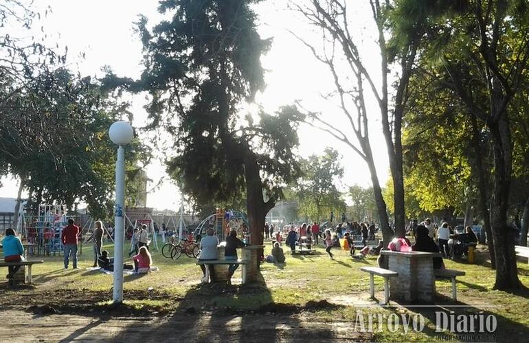 Así se veía el "Rincón de los Niños" el pasado domingo