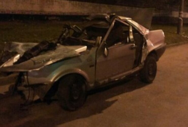 Imagen de Dos jóvenes murieron en un accidente en zona sur de Rosario